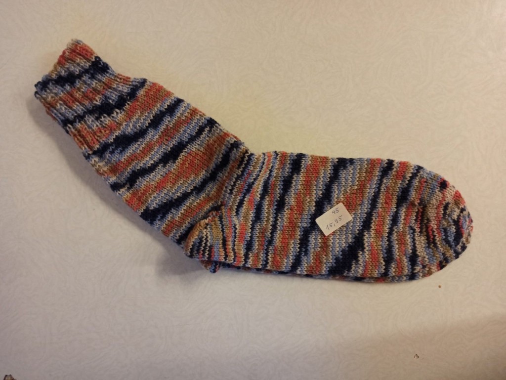 Handgestrickte Socken, Größe 45, 15,95 €