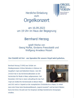 Orgelkonzert